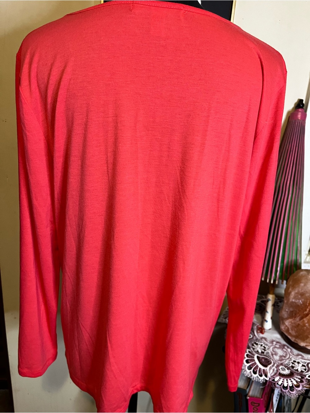 Coral Beaded Top - Picture 3 of 3